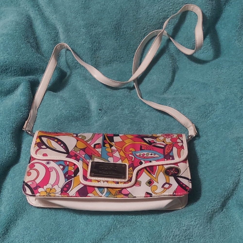 Nicole Miller Colorful Abstract Women's Bag
